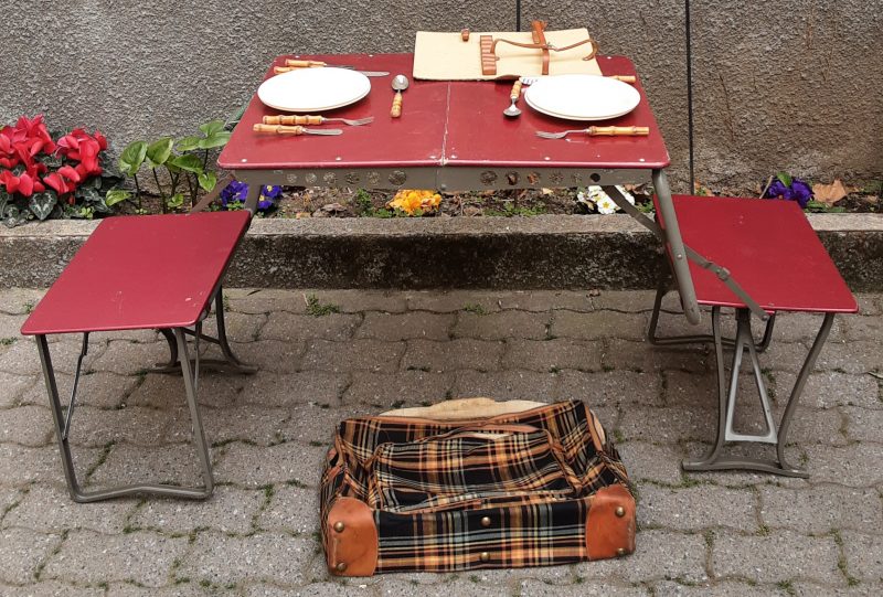 tavolino da picnic