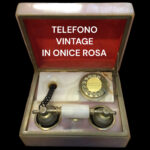 TELEFONO VINTAGE IN ONICE ROSA 2