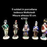 6 SOLDATINI IN PORCELLANA TEDESCA WOLKSTEDT 4